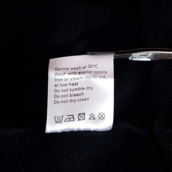 Etudes Studio Mens Size XL Black Europa Crewneck Sweatshirt Cotton - Picture 8 of 10